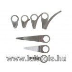 BGS-3256 Szélvédő kivágó kés készlet 7 részes